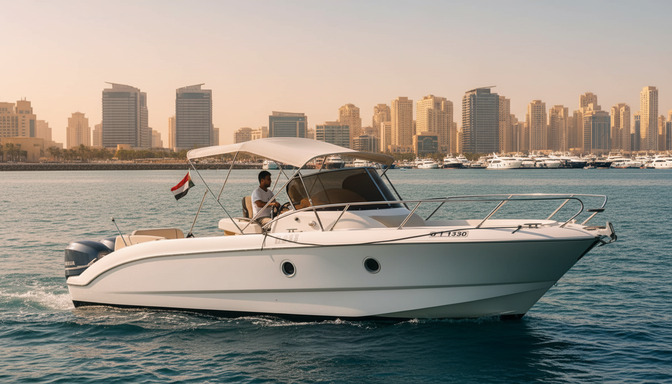 Pronájem jachty Golden Champion 30 ft v Dubaji
