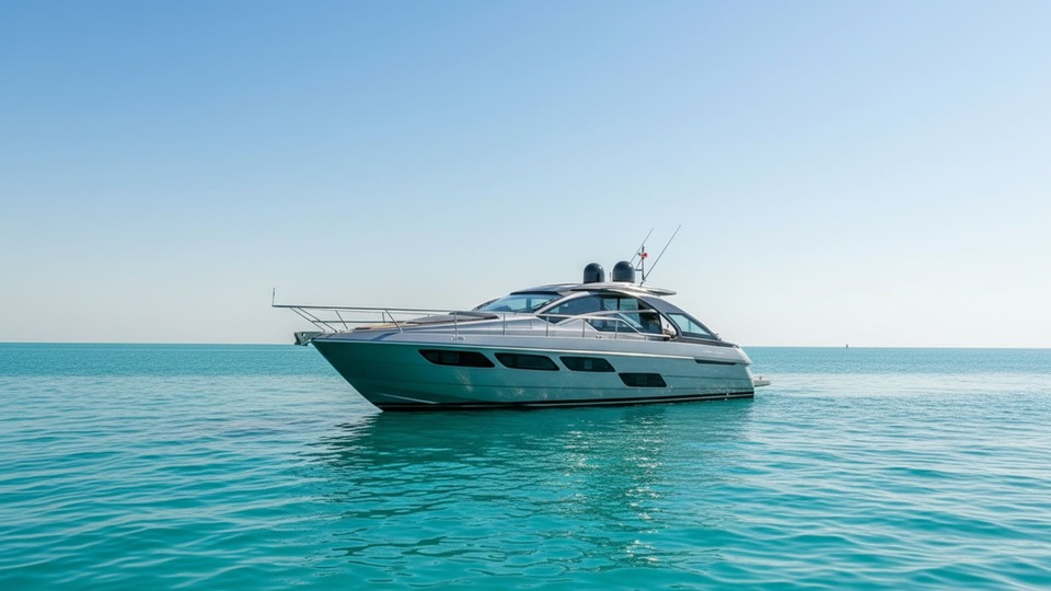 Vue extérieure du yacht de luxe Wave Empress 52 ft