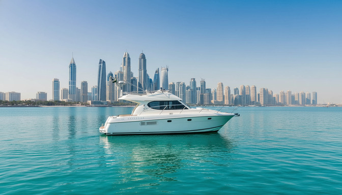 Pronájem jachty Mystic Empress 32 ft v Dubaji