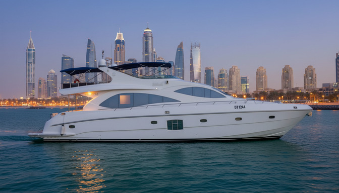 Diamond Lady 88 ft Yachtcharter Dubai
