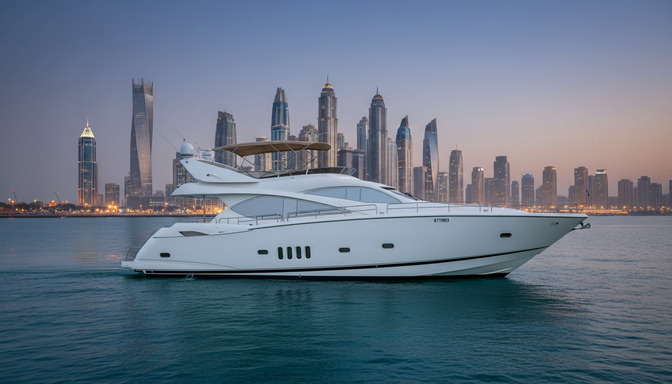 Marina Queen 82 ft luxury yacht exterior view