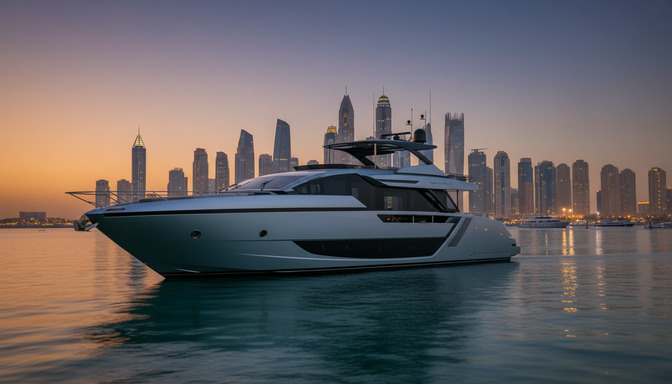 Deck und Sitzbereich der Yacht Platinum Knight 82 ft