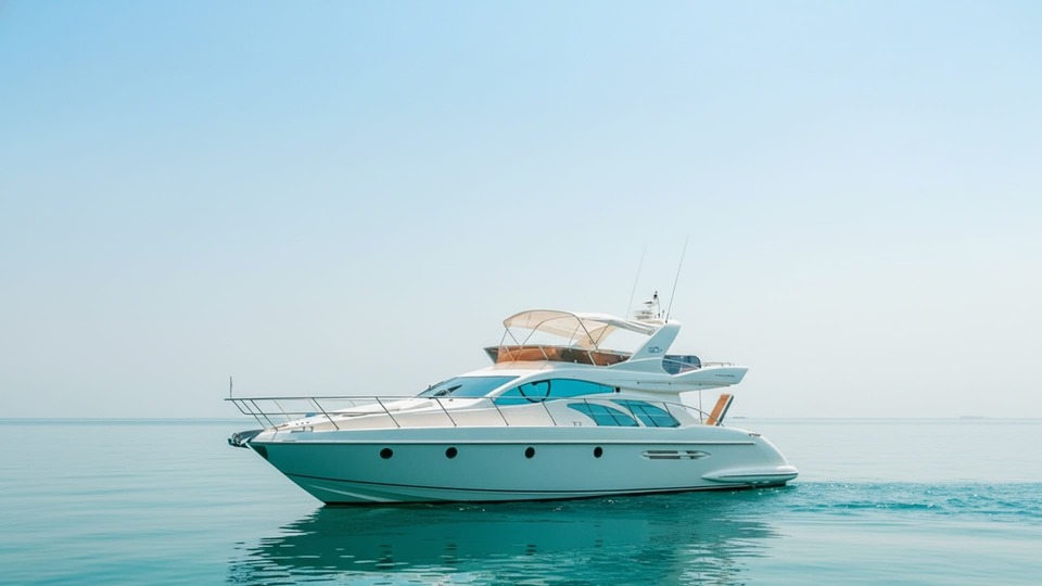 Vue extérieure du yacht de luxe Grand Voyager 50 pieds