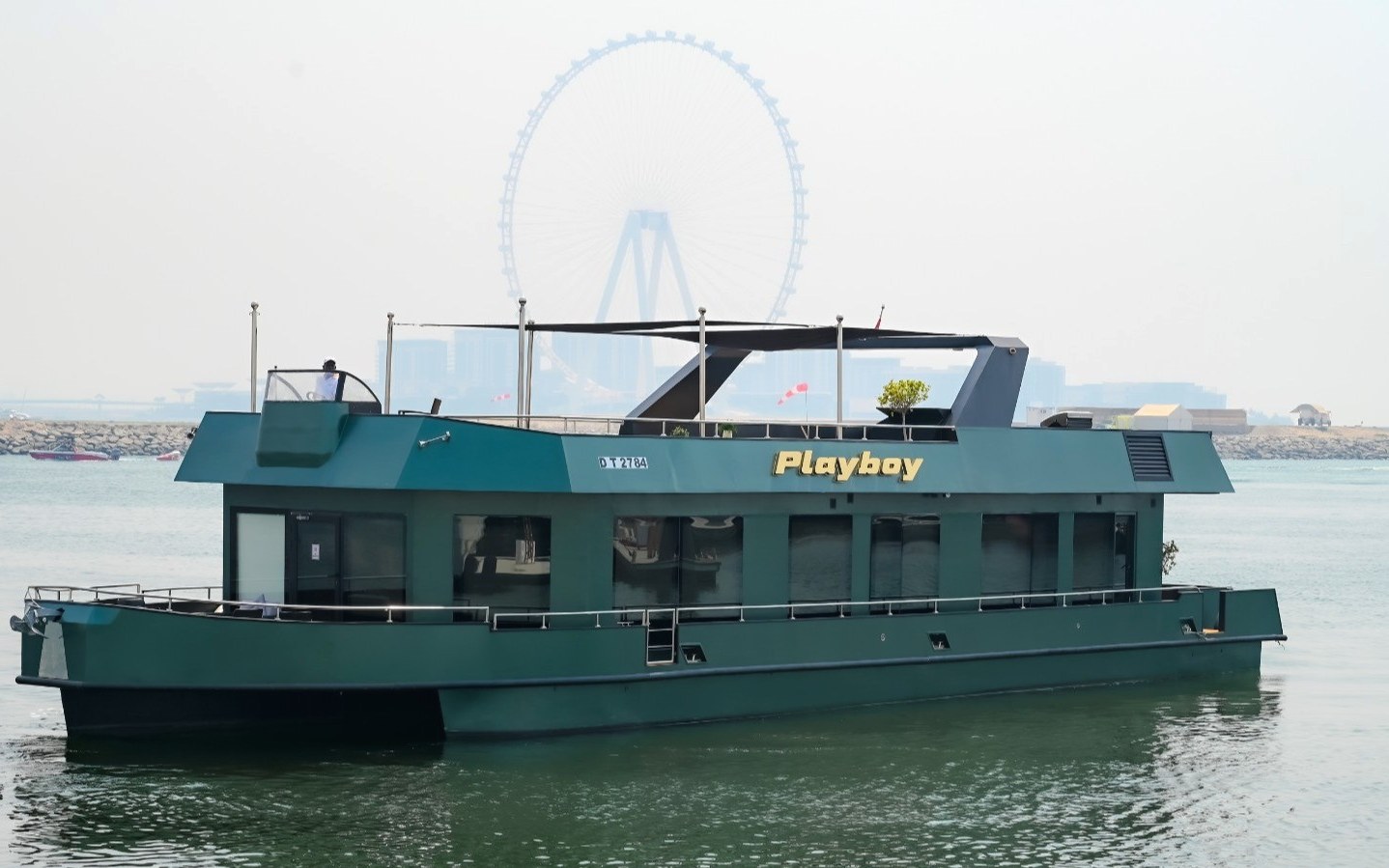 Play Boy Houseboat for charter