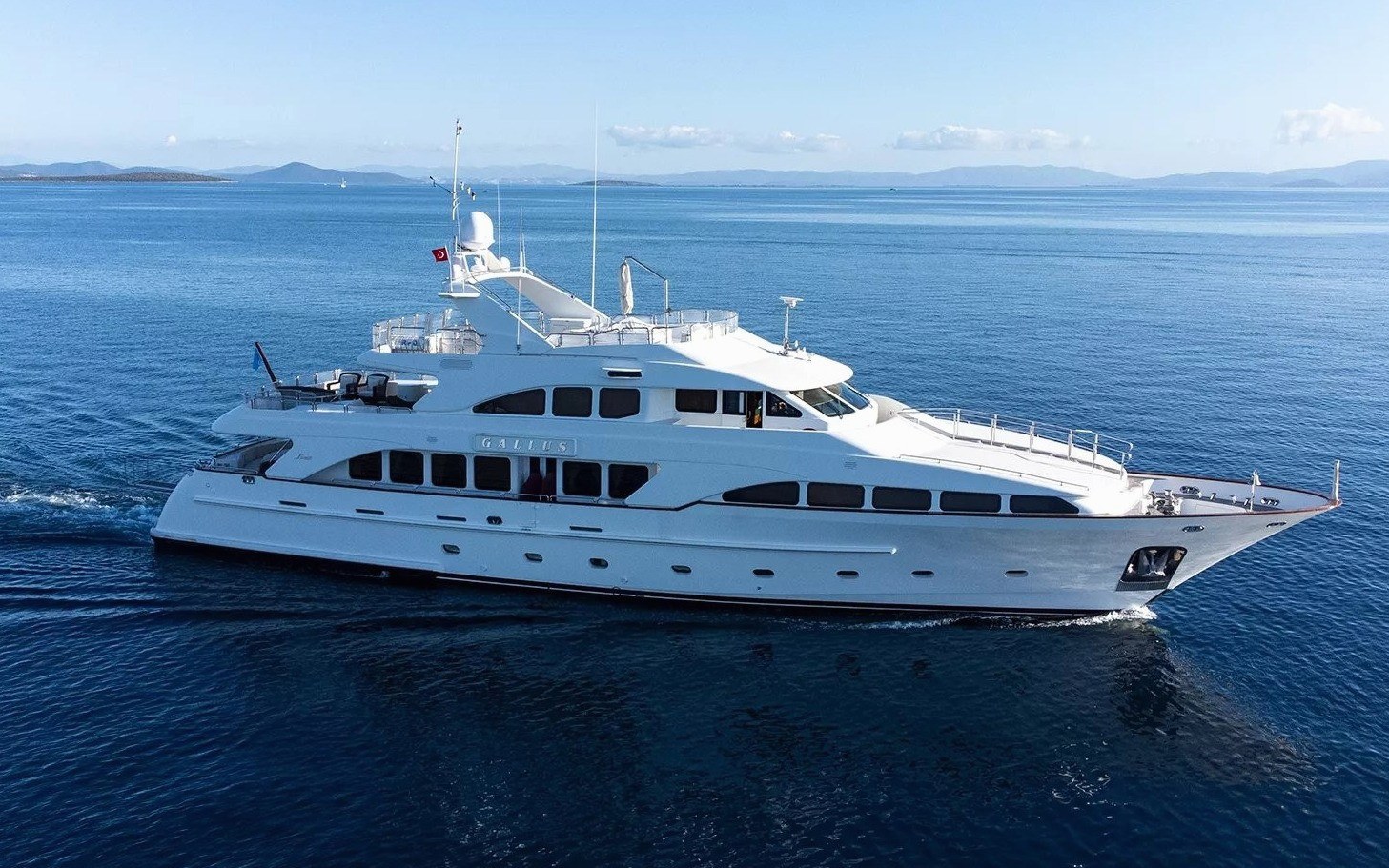Benetti Gallus for charter