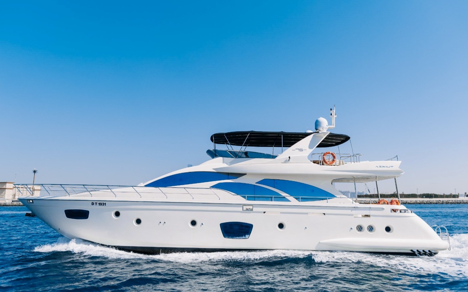 Azimut Viktoria for charter
